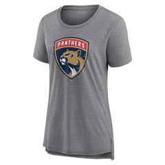 Florida Panthers Women's Heritage Custom Tri-Blend T-Shirt