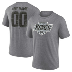 Los Angeles Kings Heritage Custom Tri-Blend T-Shirt