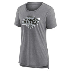 Los Angeles Kings Women's Heritage Custom Tri-Blend T-Shirt