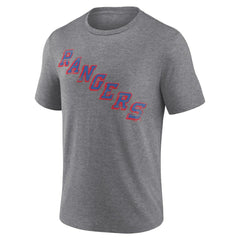 New York Rangers Heritage Custom Tri-Blend T-Shirt