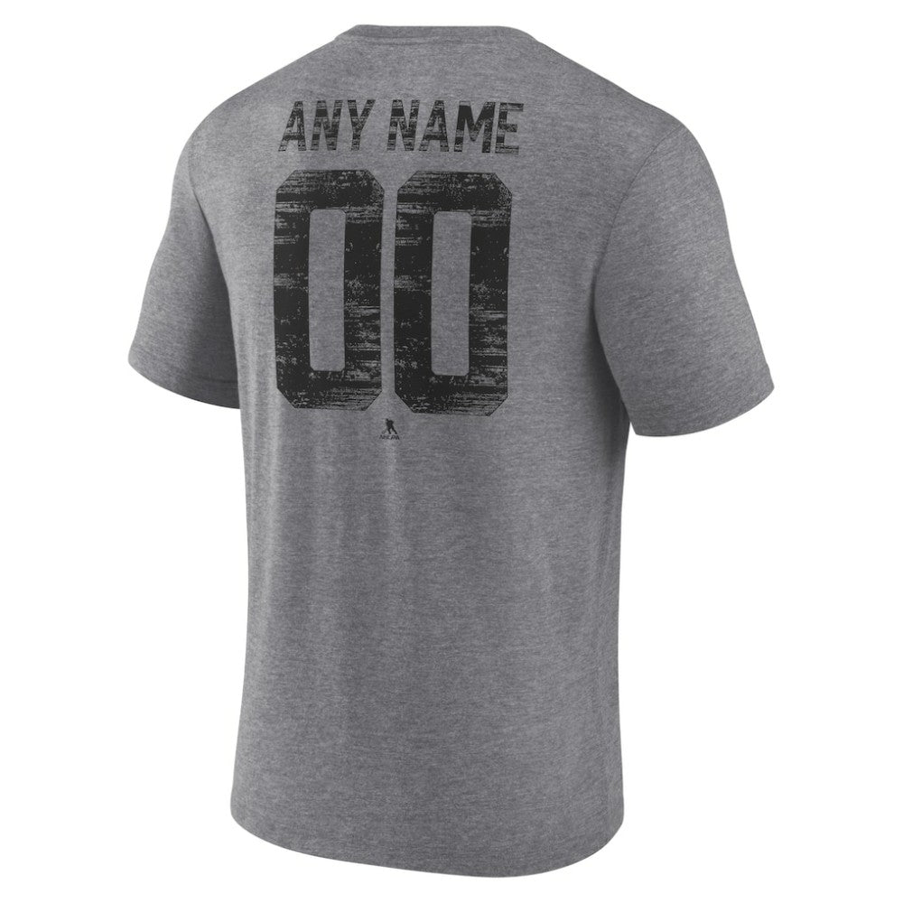 Ottawa Senators Heritage Custom Tri-Blend T-Shirt