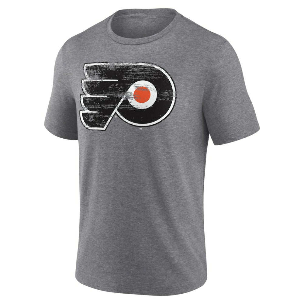 Philadelphia Flyers Heritage Custom Tri-Blend T-Shirt