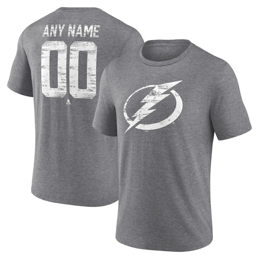 Tampa Bay Lightning Heritage Custom Tri-Blend T-Shirt