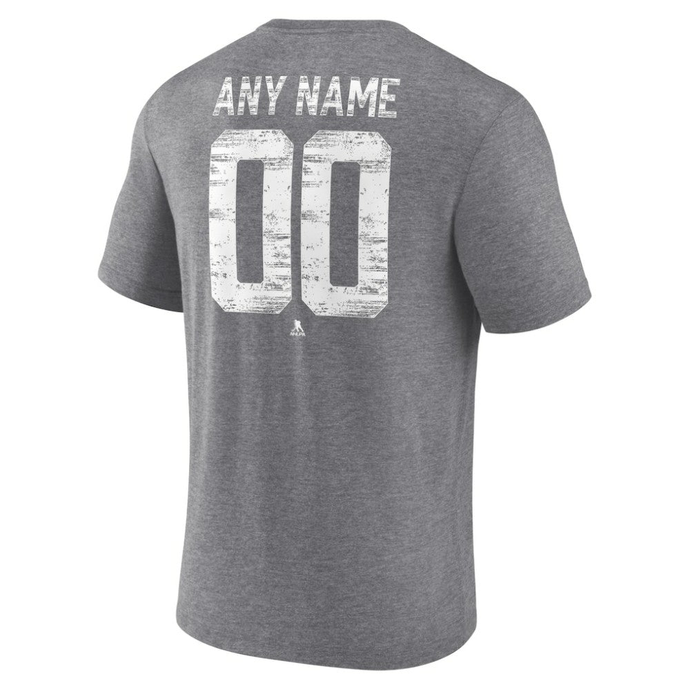 Tampa Bay Lightning Heritage Custom Tri-Blend T-Shirt
