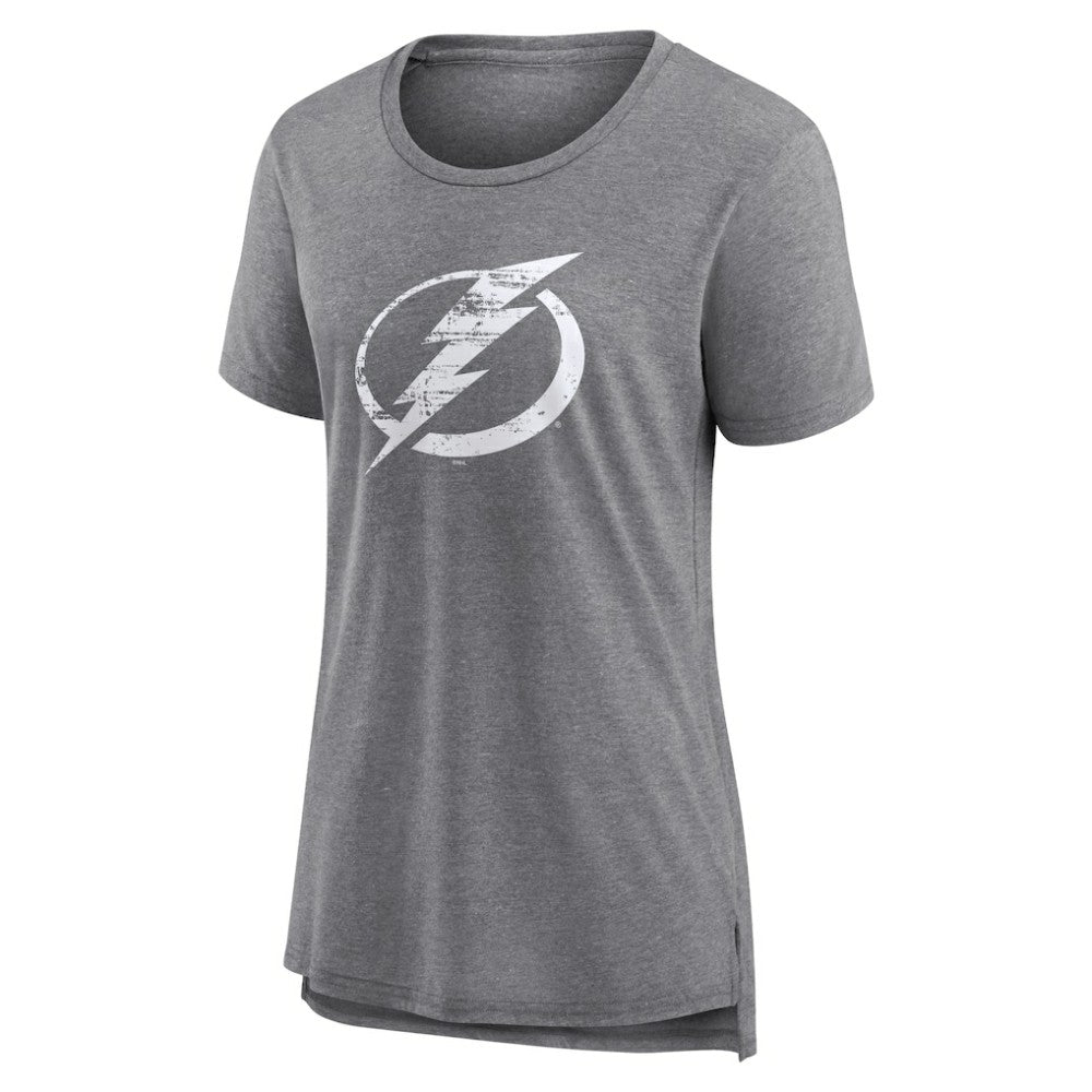 Tampa Bay Lightning Women's Heritage Custom Tri-Blend T-Shirt