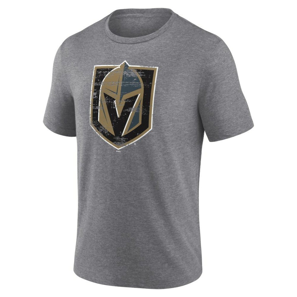 Vegas Golden Knights Heritage Custom Tri-Blend T-Shirt