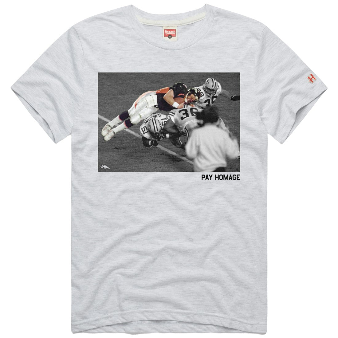 NFL Denver Broncos John Elway  Homage Unisex Pay Homage Tri-Blend T-Shirt