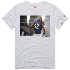 NFL Baltimore Ravens Ray Lewis  Homage Unisex Pay Homage Tri-Blend T-Shirt
