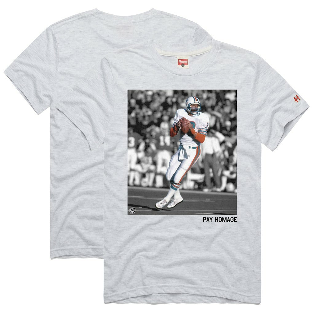 NFL Miami Dolphins Dan Marino  Homage Unisex Pay Homage Tri-Blend T-Shirt
