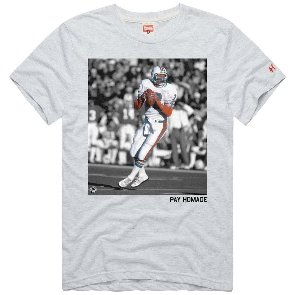 NFL Miami Dolphins Dan Marino  Homage Unisex Pay Homage Tri-Blend T-Shirt