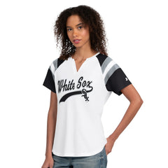 Chicago White Sox Starter Women's Game On Notch Neck T-Shirt - White