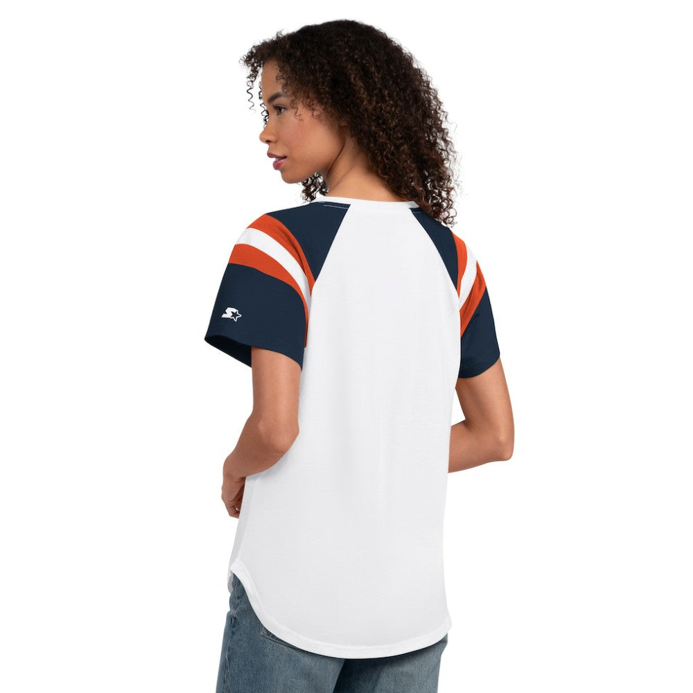 Houston Astros Starter Women's Game On Notch Neck T-Shirt - White