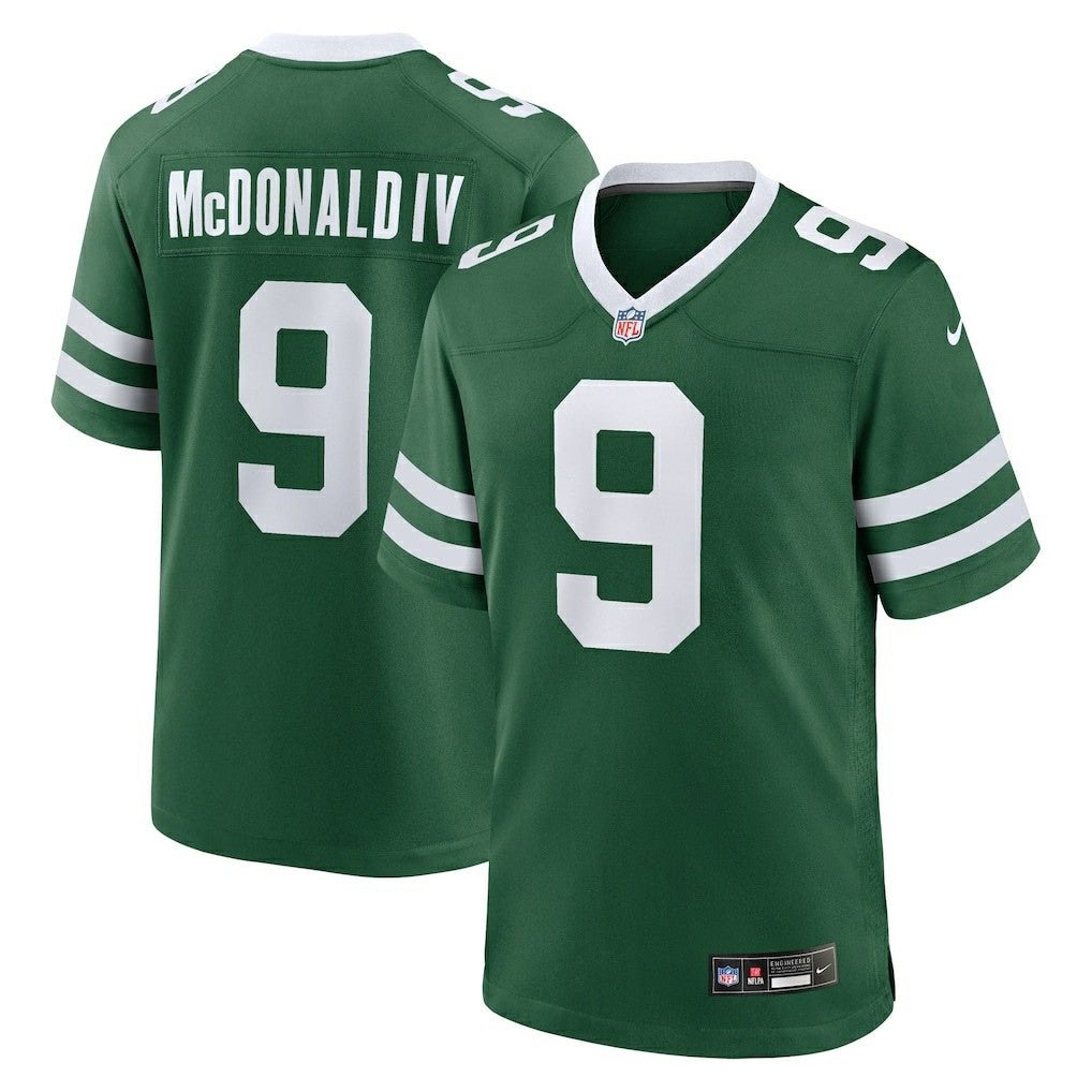 NFL New York Jets Will McDonald IV  Team Game Jersey