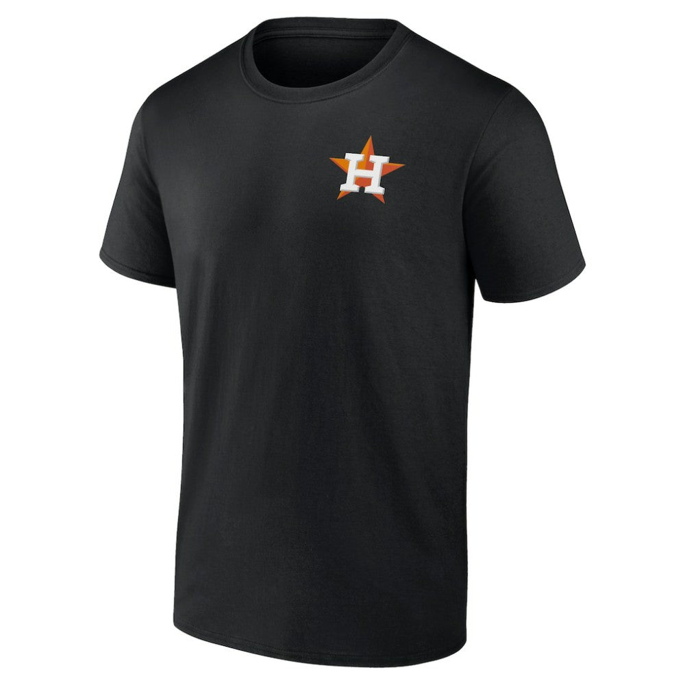 Houston Astros Profile Big & Tall Two-Sided Graphic T-Shirt - Black