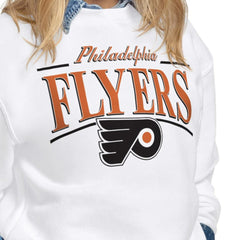 Philadelphia Flyers Starter Women's Arch Stripe Fleece Sweatshirt
