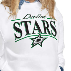 Dallas Stars Starter Women's Arch Stripe Fleece Sweatshirt