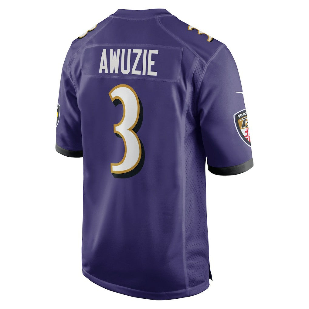 NFL Baltimore Ravens Chidobe Awuzie  Team Game Jersey