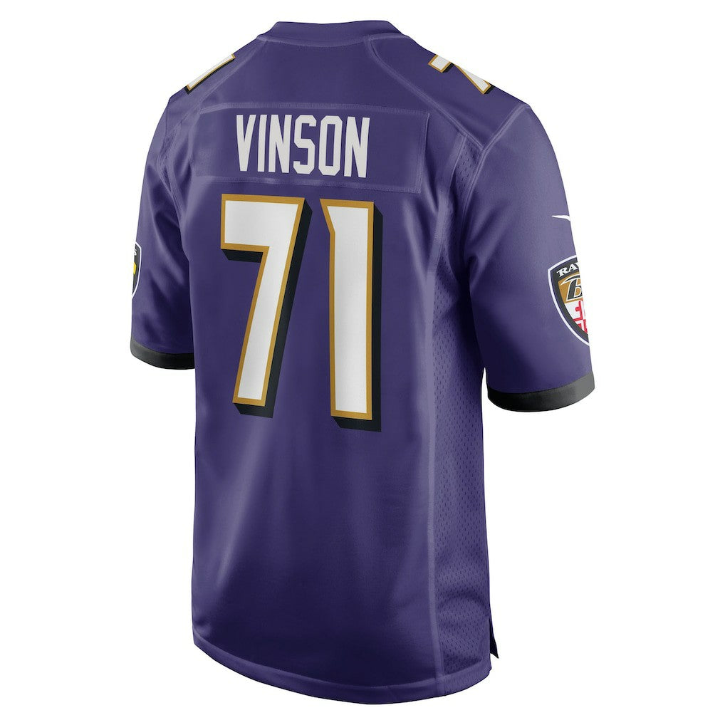 NFL Baltimore Ravens Carson Vinson  Team Game Jersey