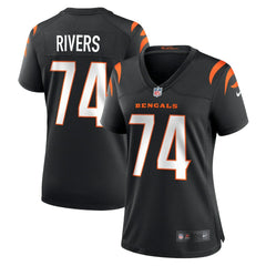 NFL Cincinnati Bengals Jalen Rivers  Women's Team Game Jersey