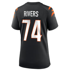 NFL Cincinnati Bengals Jalen Rivers  Women's Team Game Jersey