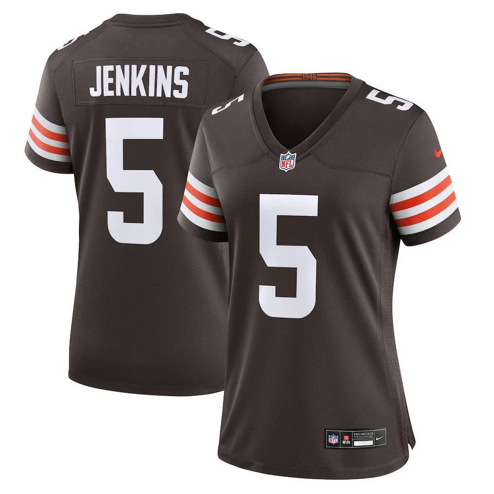 NFL Cleveland Browns Rayshawn Jenkins  Women's Team Game Jersey