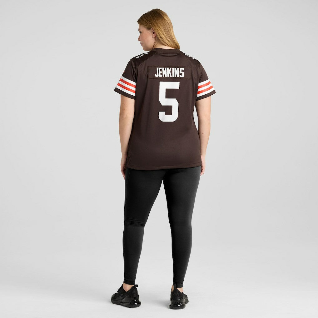 NFL Cleveland Browns Rayshawn Jenkins  Women's Team Game Jersey
