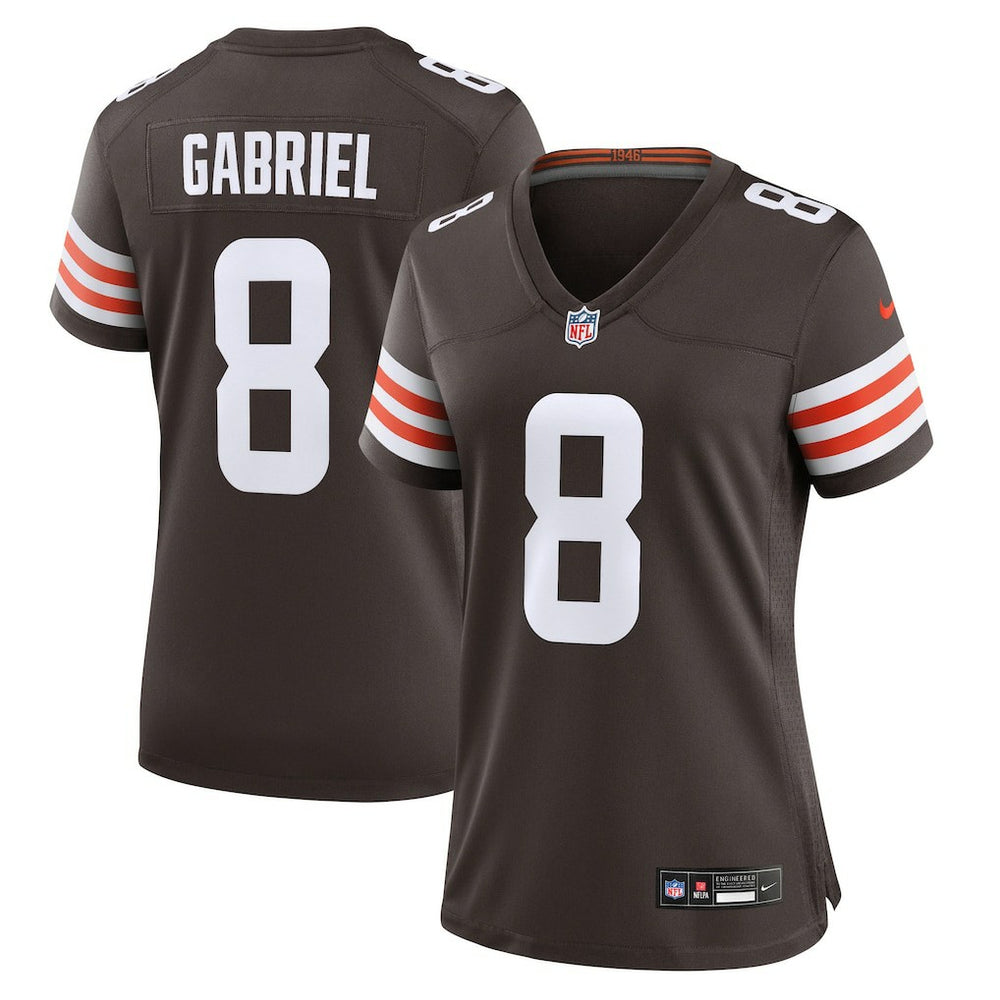 NFL Cleveland Browns Dillon Gabriel  Women's Team Game Jersey