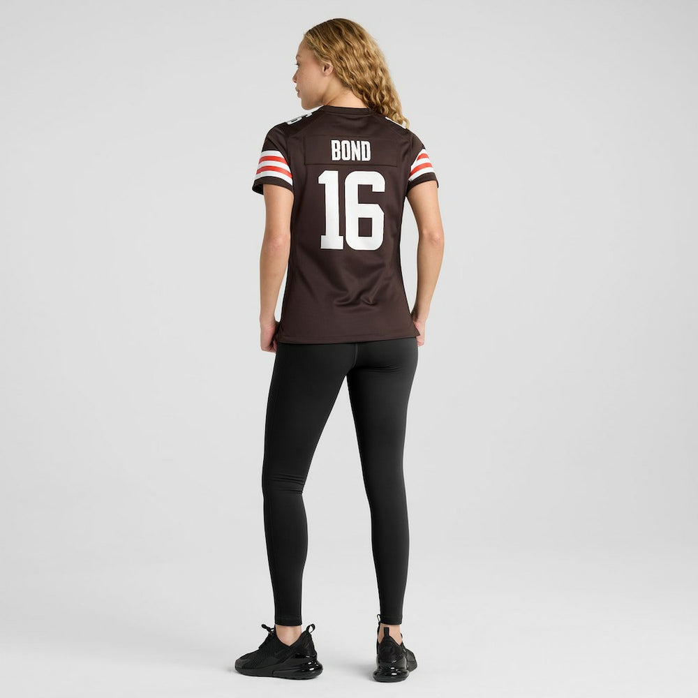 NFL Cleveland Browns Isaiah Bond  Women's Team Game Jersey