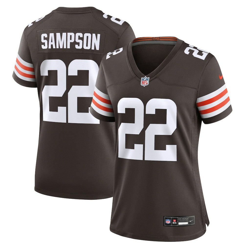 NFL Cleveland Browns Dylan Sampson  Women's Team Game Jersey