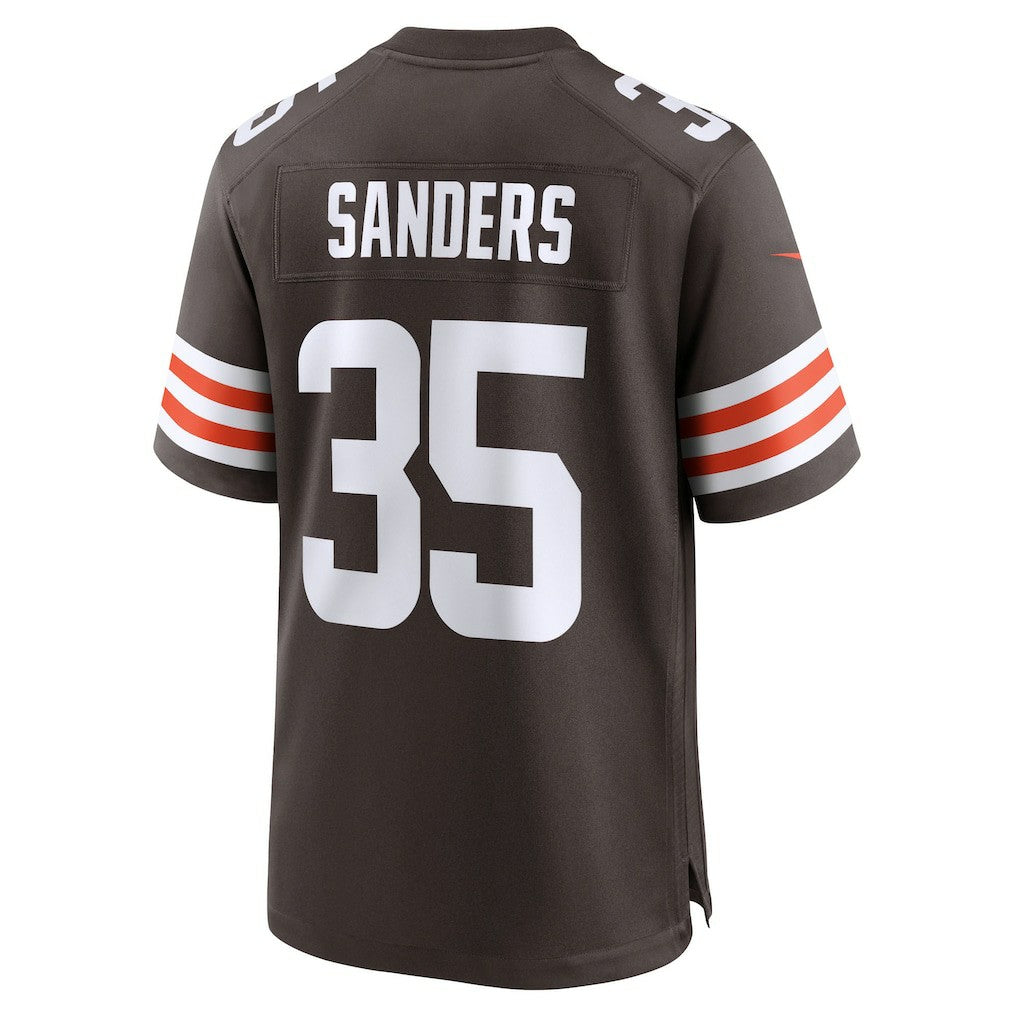 NFL Cleveland Browns Raheim Sanders  Team Game Jersey