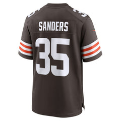 NFL Cleveland Browns Raheim Sanders  Team Game Jersey
