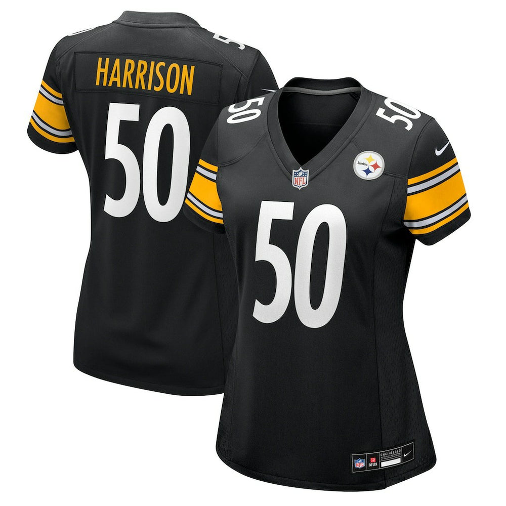 NFL Pittsburgh Steelers Malik Harrison  Women's Team Game Jersey