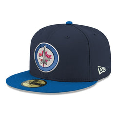 Winnipeg Jets New Era Core Logo Two-Tone 59FIFTY Fitted Hat