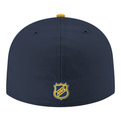 Nashville Predators New Era Core Logo Two-Tone 59FIFTY Fitted Hat