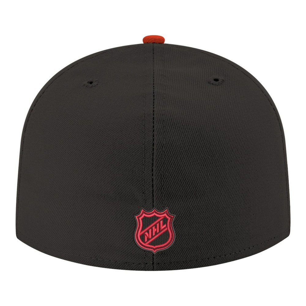 Ottawa Senators New Era Core Logo Two-Tone 59FIFTY Fitted Hat