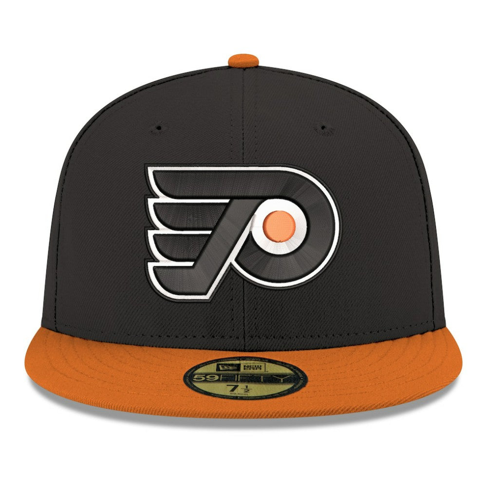 Philadelphia Flyers New Era Core Logo Two-Tone 59FIFTY Fitted Hat