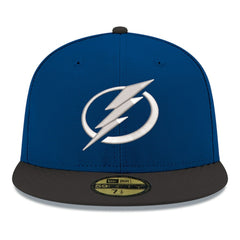 Tampa Bay Lightning New Era Core Logo Two-Tone 59FIFTY Fitted Hat