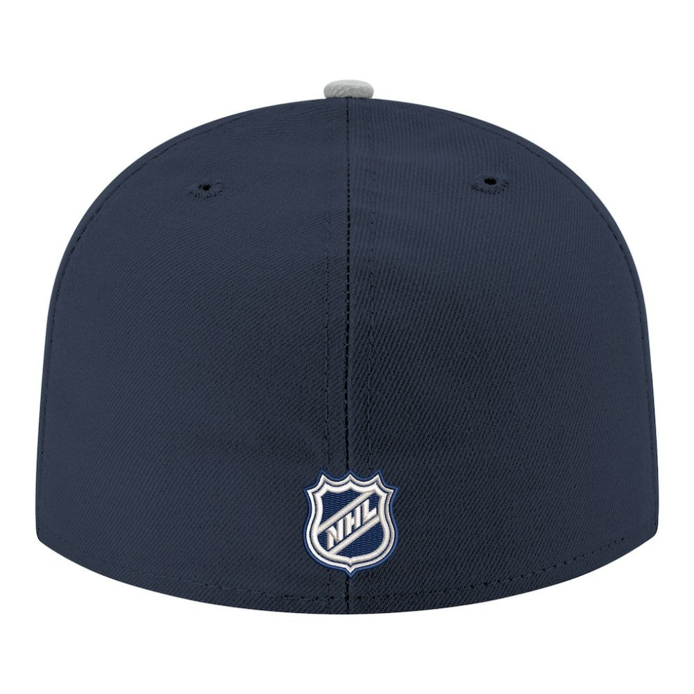 Toronto Maple Leafs New Era Core Logo Two-Tone 59FIFTY Fitted Hat