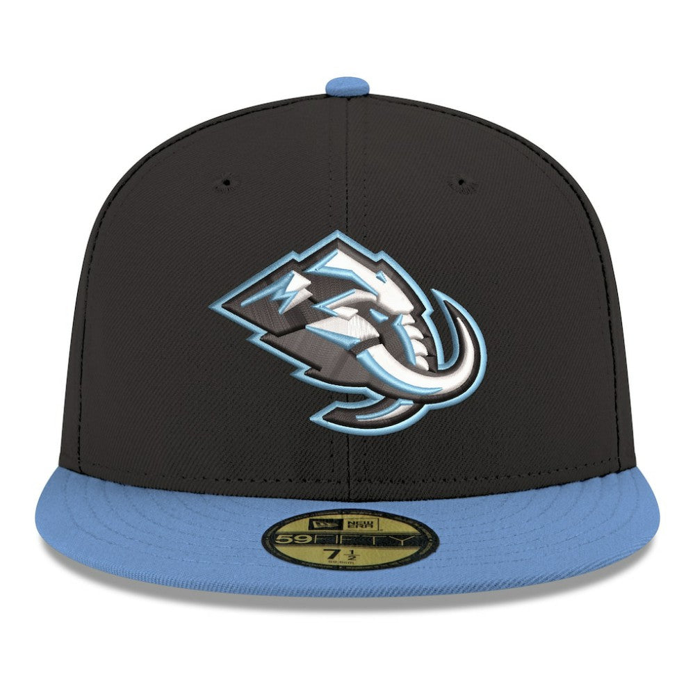 Utah Mammoth New Era Core Logo Two-Tone 59FIFTY Fitted Hat