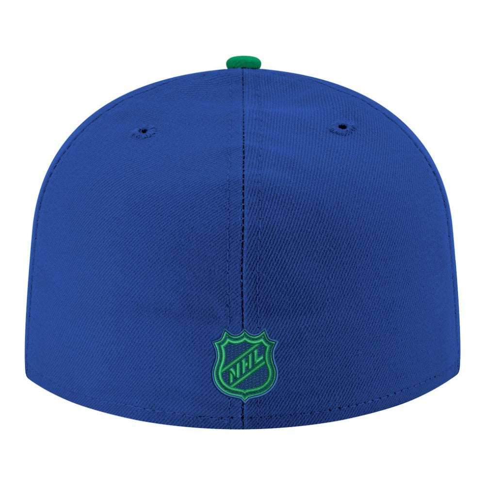 Vancouver Canucks New Era Core Logo Two-Tone 59FIFTY Fitted Hat