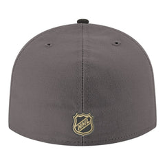 Vegas Golden Knights New Era Core Logo Two-Tone 59FIFTY Fitted Hat