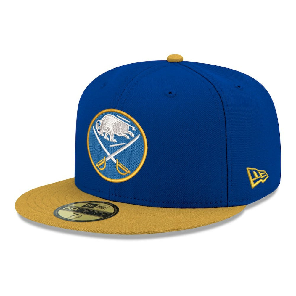 Buffalo Sabres New Era Core Logo Two-Tone 59FIFTY Fitted Hat
