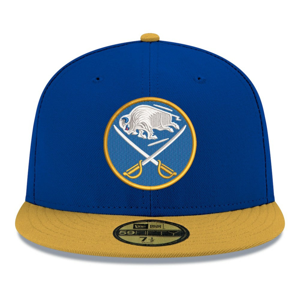 Buffalo Sabres New Era Core Logo Two-Tone 59FIFTY Fitted Hat