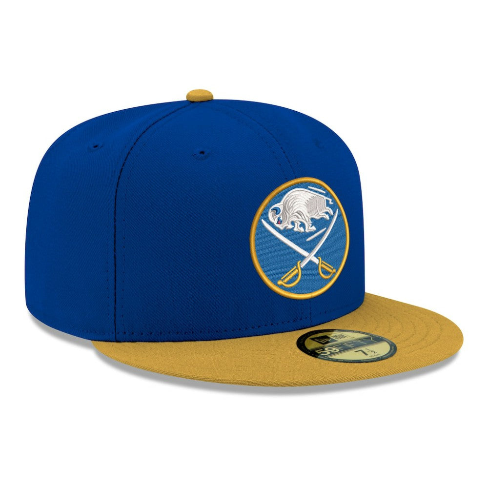 Buffalo Sabres New Era Core Logo Two-Tone 59FIFTY Fitted Hat