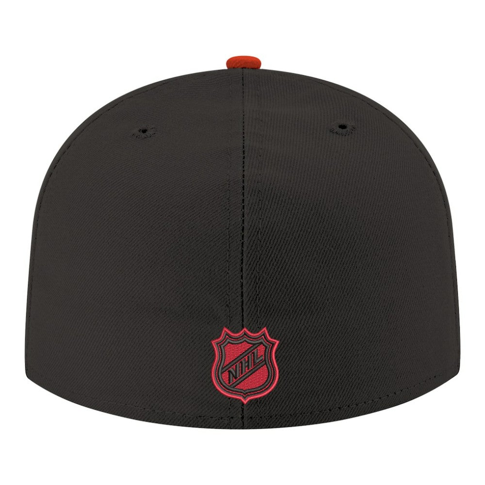 Carolina Hurricanes New Era Core Logo Two-Tone 59FIFTY Fitted Hat