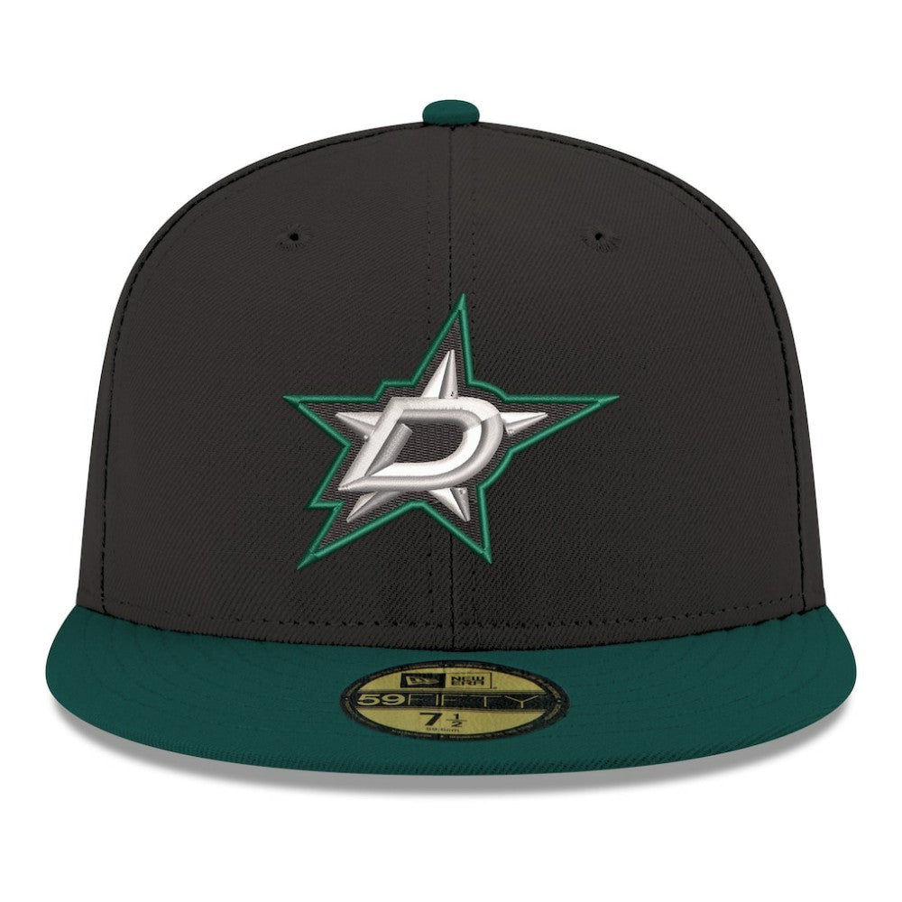 Dallas Stars New Era Core Logo Two-Tone 59FIFTY Fitted Hat
