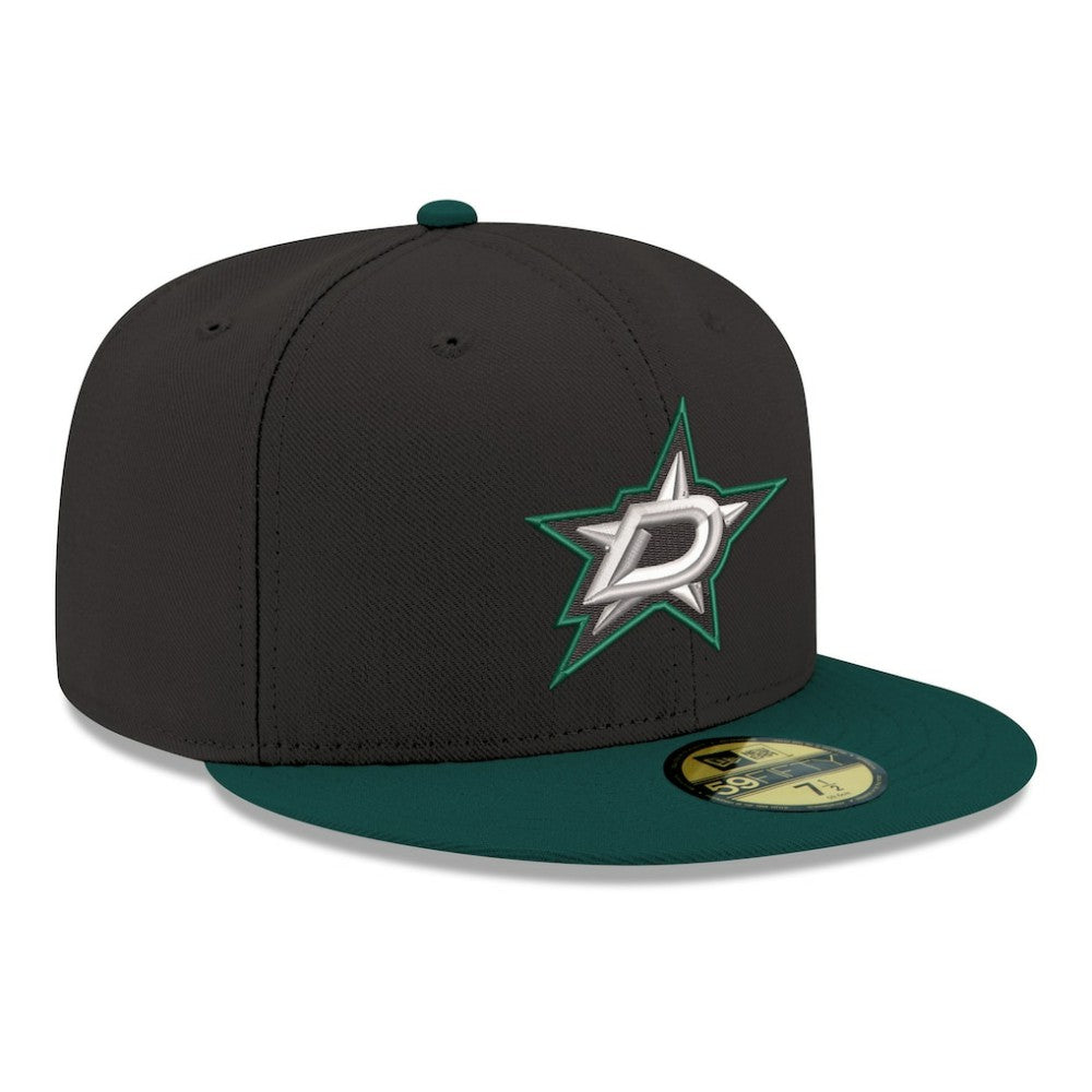 Dallas Stars New Era Core Logo Two-Tone 59FIFTY Fitted Hat