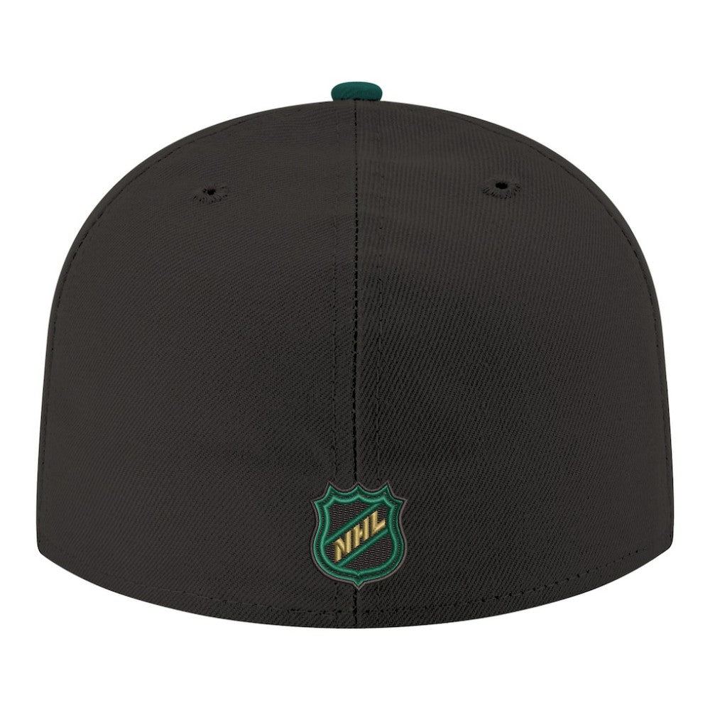 Dallas Stars New Era Core Logo Two-Tone 59FIFTY Fitted Hat