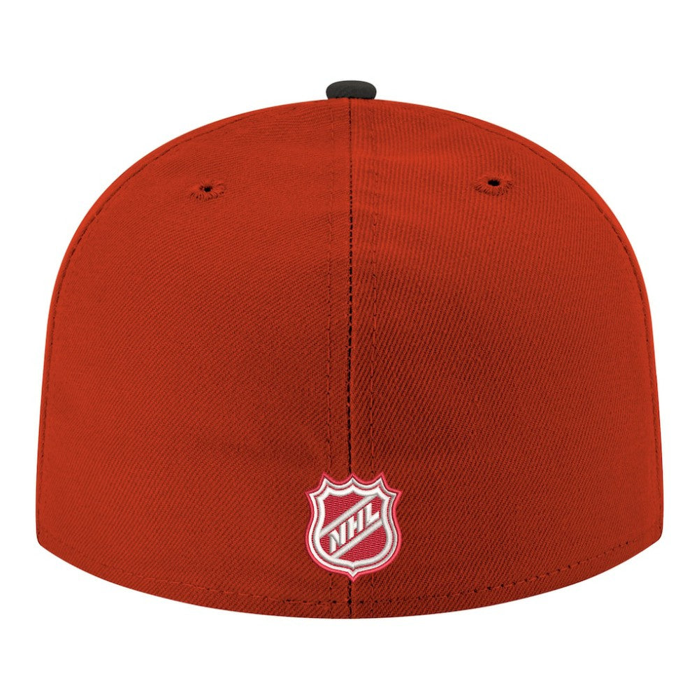 Detroit Red Wings New Era Core Logo Two-Tone 59FIFTY Fitted Hat