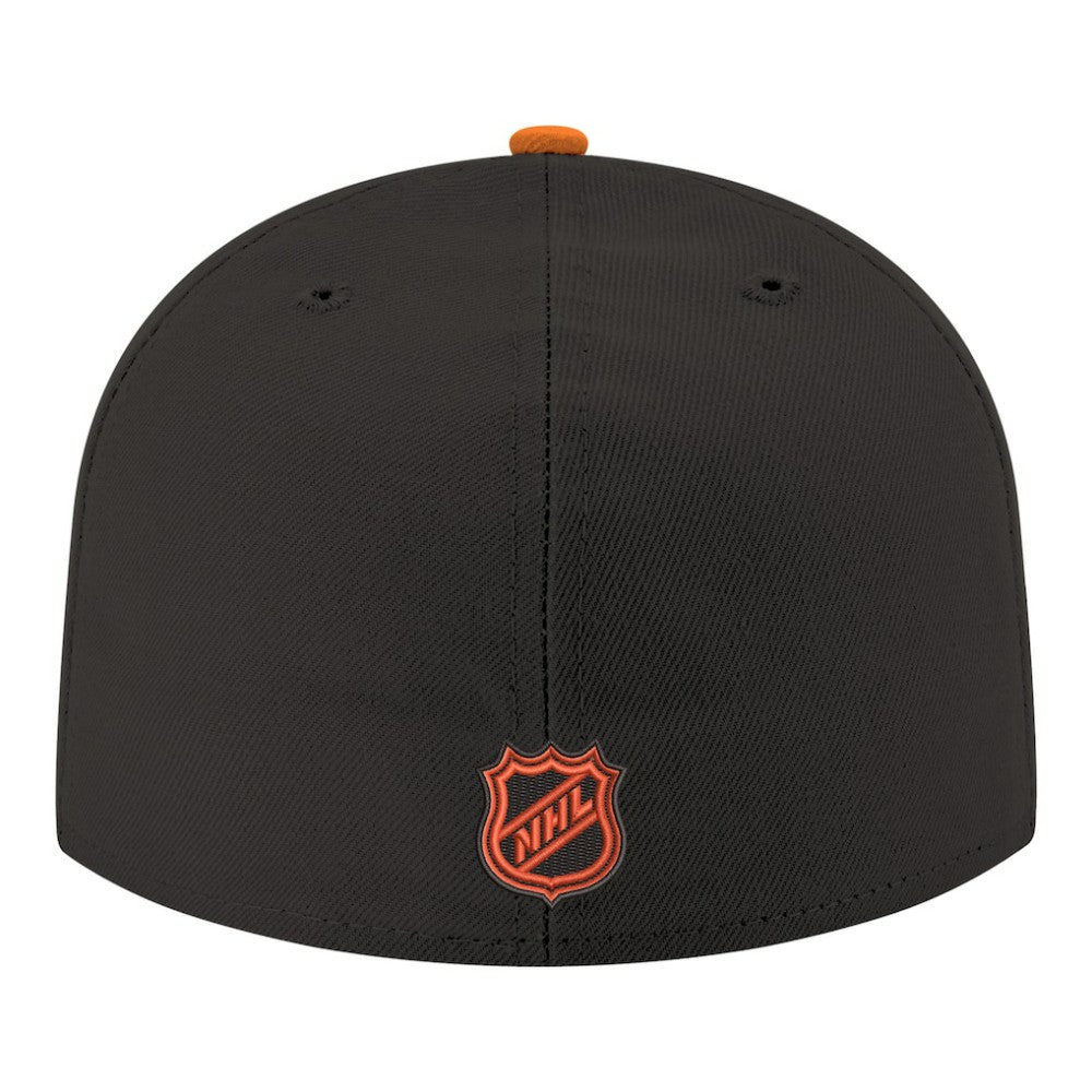 Anaheim Ducks New Era Core Logo Two-Tone 59FIFTY Fitted Hat
